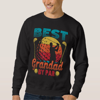 Sweatshirt Mens Retro Best Grand Grand Par Par Par Golfing Go