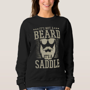 Sweatshirt Mens Son Pas Une Barbe Son Une Barbe À Selle