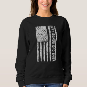 Sweatshirt Mens Step Papa Meilleur Bonus Papa Jamais Pour Ste