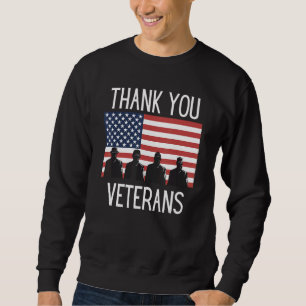 Sweatshirt Merci Anciens Combattants Boots de Combat Anciens