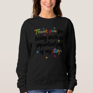 Sweatshirt Merci D'Être Un Enseignant Si Important