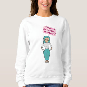 Sweatshirt Merci pour la récession, M. Powell