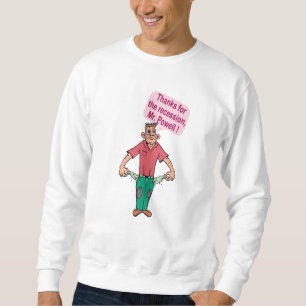 Sweatshirt Merci pour la récession, M. Powell