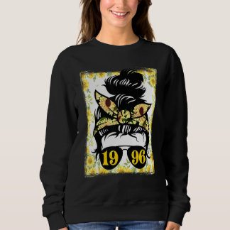 Sweatshirt Mère De Tournesol Née En 1996 Jardin D'Anniversair
