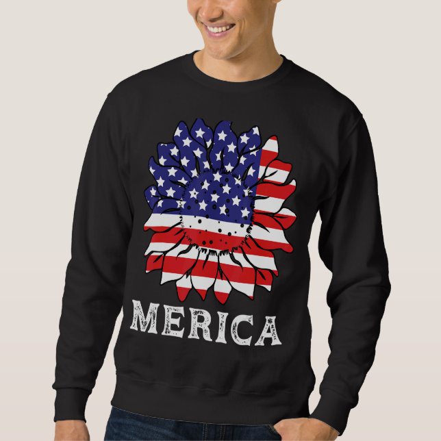 Sweatshirt Merica Usa (Devant)