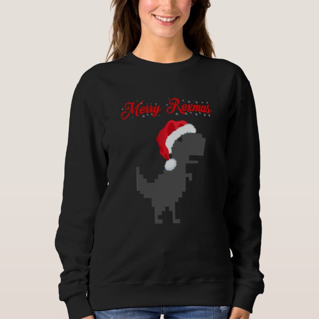 Sweatshirt Merry Rexmas (Devant)