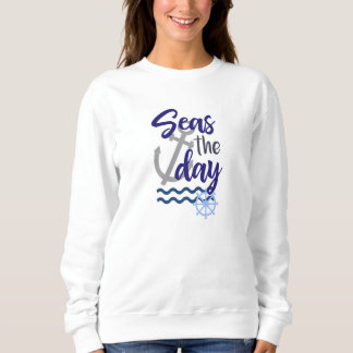 Sweatshirt Mers le jour, nautique