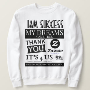 SWEATSHIRT MES RÊVES SE SONT RÉALISÉS