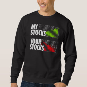 Sweatshirt Mes Stocks Vos Stocks Actionnaire Ours Bull Invest