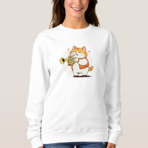 Sweatshirt Miaulements et Mélodies