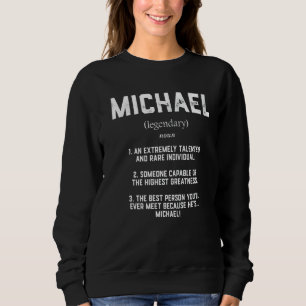 Sweatshirt Michael Definition Talentueux Grand Mike Cosplay M