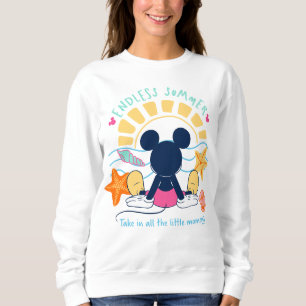 Sweatshirt Mickey Mouse Été Sans Fin