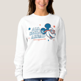 Sweatshirt Mickey Mouse patriotique tout sourire en avant