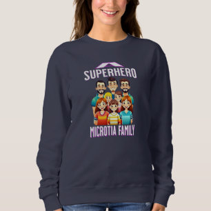 Sweatshirt Microtia superhero