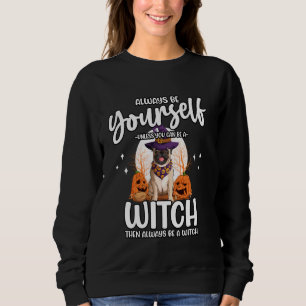 Sweatshirt Mignonne Chemise Carlin Soit Toi-Même À Moins Que
