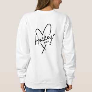 Sweatshirt Mignonne maman de hockey