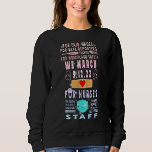 Sweatshirt Million Nurse Mars 12 Mai 2022 Pour Infirmière Pou