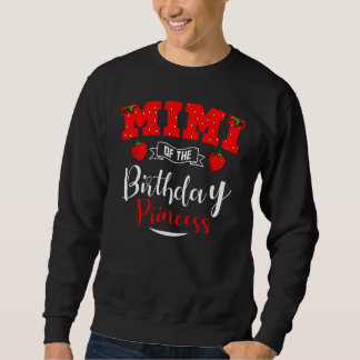 Sweatshirt Mimi De L'Anniversaire Princess Strawberry Thème B