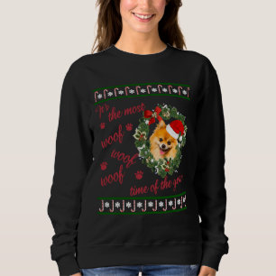 Sweatshirt Miniature Spitz Pomeranian Merry