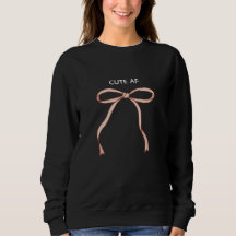 Minimaliste Ruban à nœud rose Coquette AF adorable