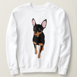 Sweatshirt minimum de Pin de Pinscher miniature
