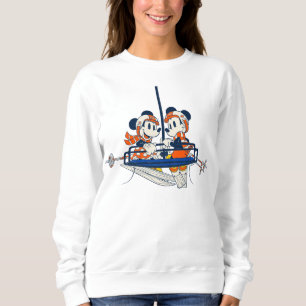 Sweatshirt Minnie & Mickey Mouse équitation sur une remontée