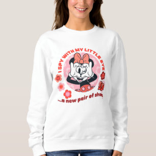 Sweatshirt Minnie Mouse Je vois avec mon petit œil…