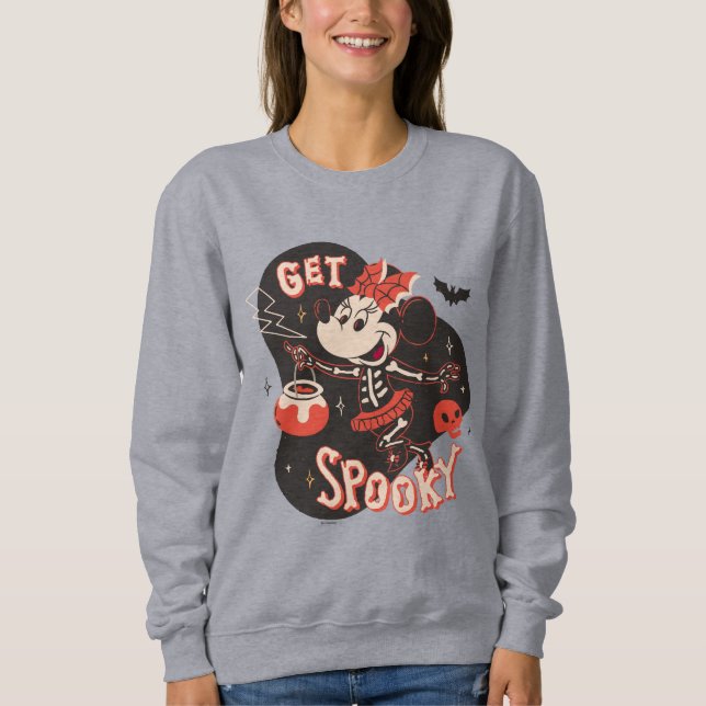 Sweatshirt Minnie Souris Soyez Éffrayant (Devant)