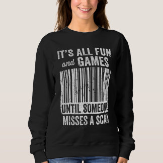 Sweatshirt Misses A Scan Postal Worker