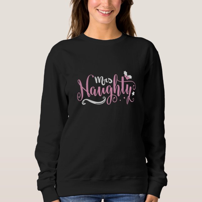 Sweatshirt Mme Naughty (Devant)