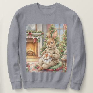 Sweatshirt Mme Stitchy à Noël 