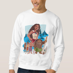 Sweatshirt Moana & Crew vole au-delà de l'Horizon