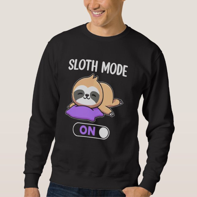 Sweatshirt Mode de fentes activé (Devant)