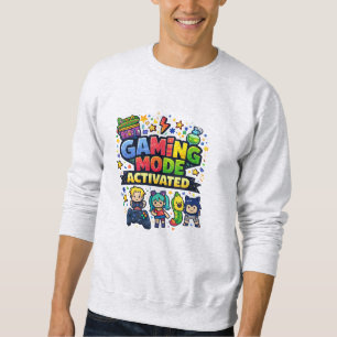 Sweatshirt Mode Jeu Activé