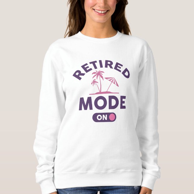 Sweatshirt Mode Retraité activé (Devant)