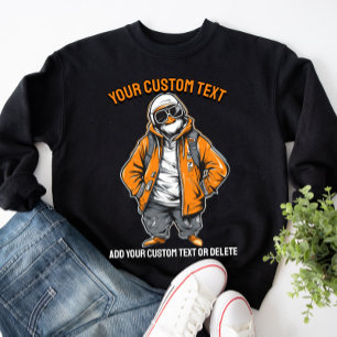 Sweatshirt Mode stylé des animaux de pingouin