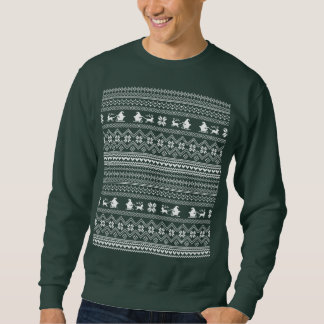 Sweatshirt Modèle de pull de Noël avec le Père Noël