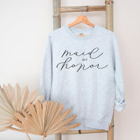 MOH Cute Script Bachelorette/Soirée de mariée Swea