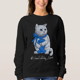Sweatshirt Mois de la sensibilisation à la traite des êtres h