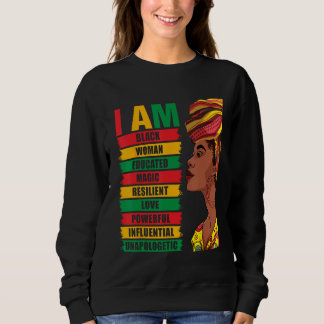 Sweatshirt Mois de l'histoire des Noirs
