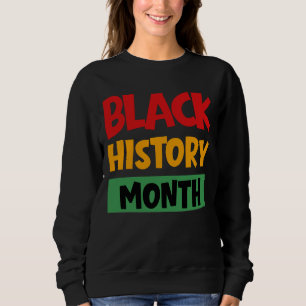 Sweatshirt Mois de l'histoire des Noirs