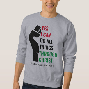 Sweatshirt MOIS DE L'HISTOIRE NOIRE DE Christian