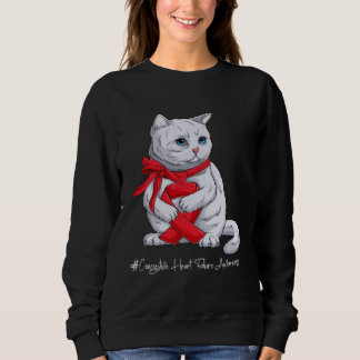Sweatshirt Mois de sensibilisation à l'insuffisance cardiaque