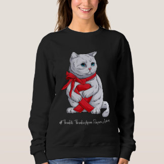 Sweatshirt Mois de sensibilisation au purpura thrombotique th