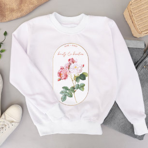 Sweatshirt Mois des fleurs de naissance Juin Anniversaire Ros
