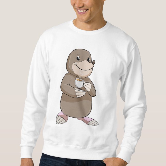 Sweatshirt Mole avec Coffee Cup (Devant)