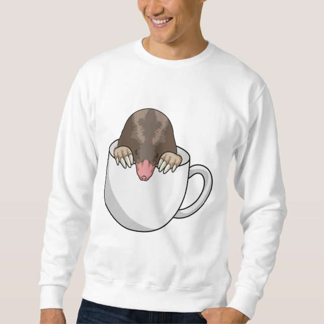 Sweatshirt Mole avec la coupe de café (Devant)
