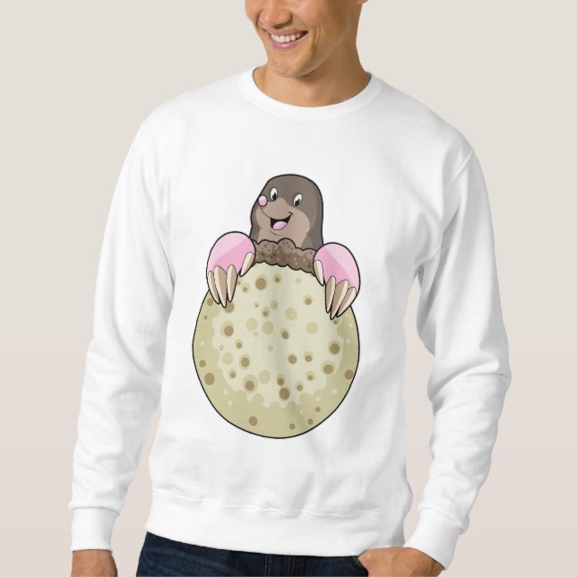 Sweatshirt Mole avec Lune (Devant)