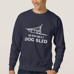 Sweatshirt Mon Autre Voiture Est Un Dogsled
