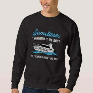 Sweatshirt Mon bateau voilier bateau bateau bateau bateau de